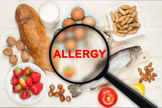 Image of allergic food