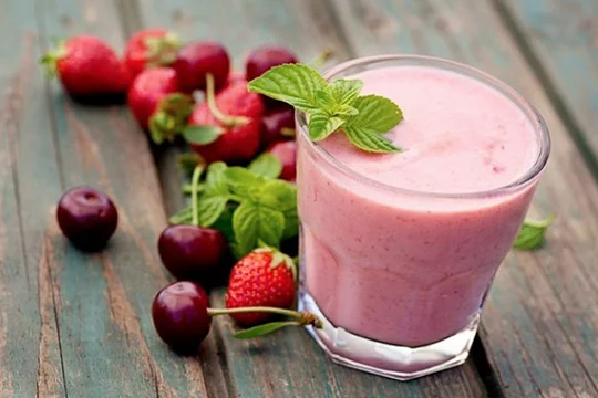 Strawberry and Banana Smoothie